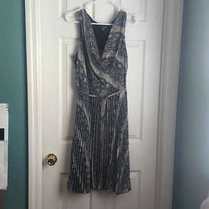 Animal print dress